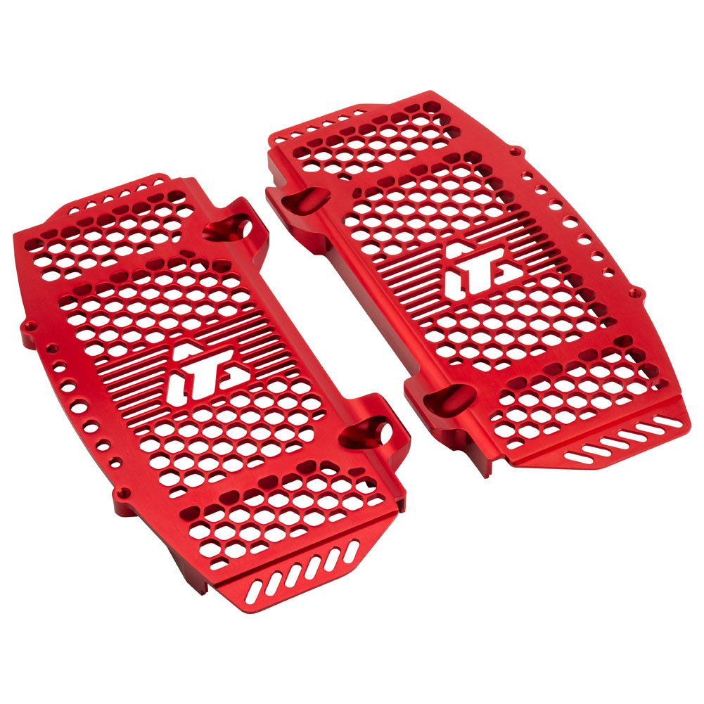 Tusk 2000710004 Billet Radiator Guards Red