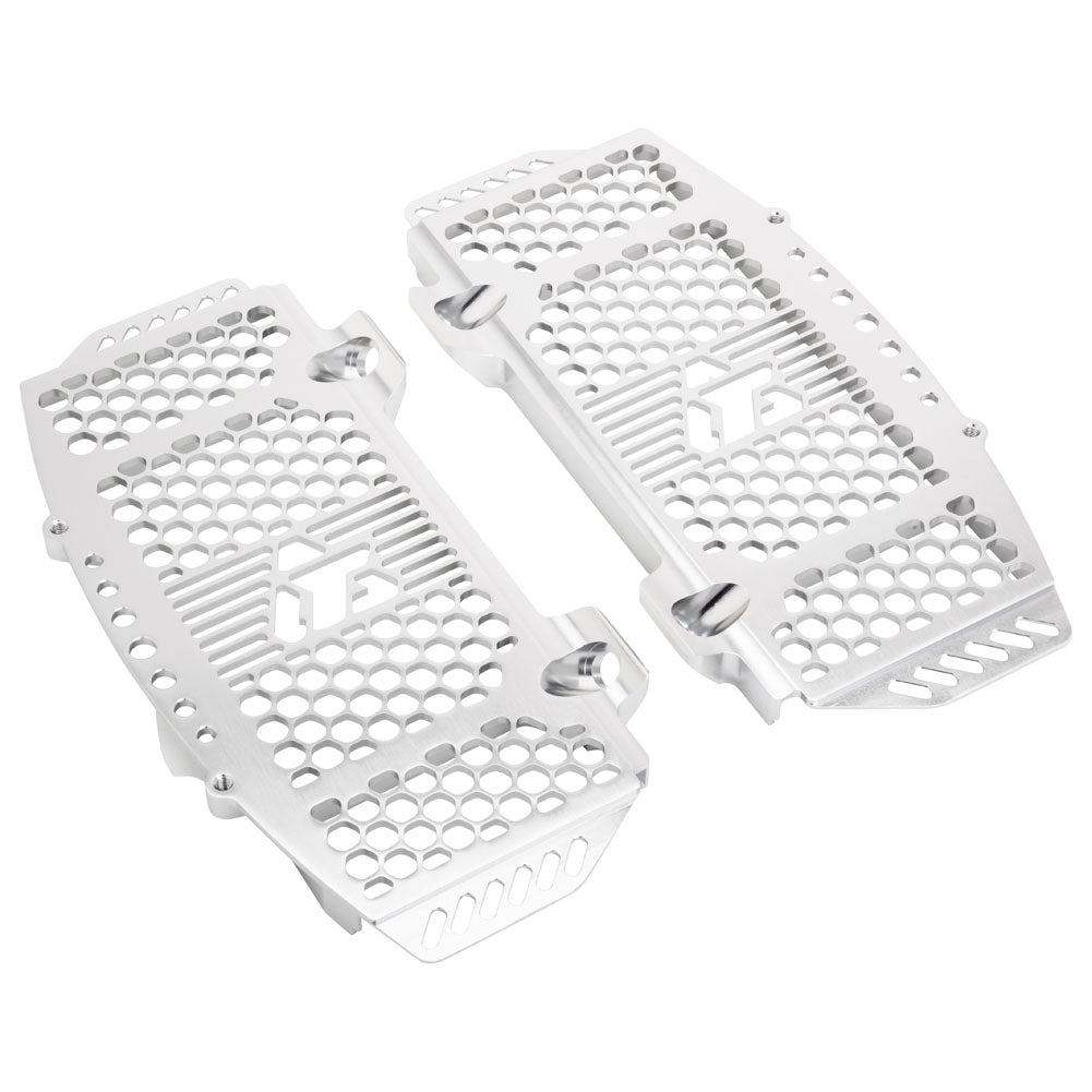 Tusk 2000710006 Billet Radiator Guards Silver
