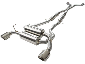 AFE 49-36103-P  2-1/2in 304SS Cat-Back Exhaust fits Infiniti G37 08-13/Q60 14-1