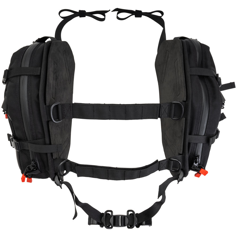 Tusk 2005820006 Traverse Pannier Bags X-Small Dry Duffel Black Tan