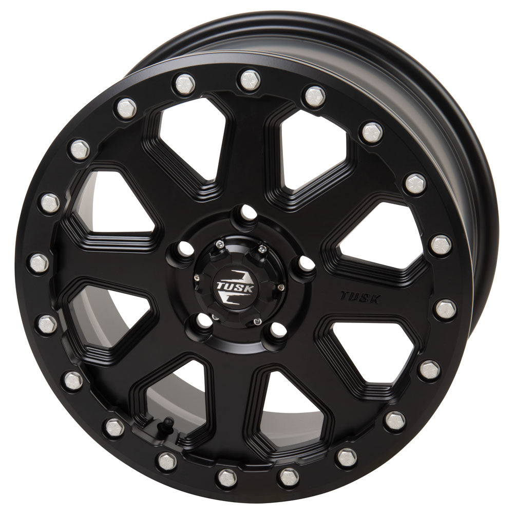 Tusk 2012070039 5/114.3 (5/4.5)  Uinta Beadlock Wheel 15x7 6.0 + 1.0 Matte Black