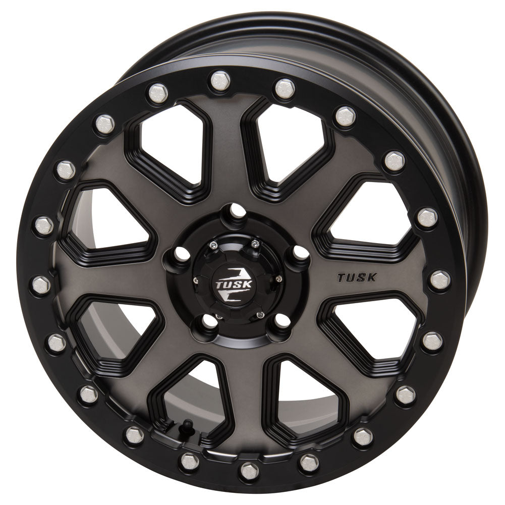 Tusk 2012070041 Uinta Beadlock Wheel 15x7 5/114.3 6+1 Gunmetal/Black