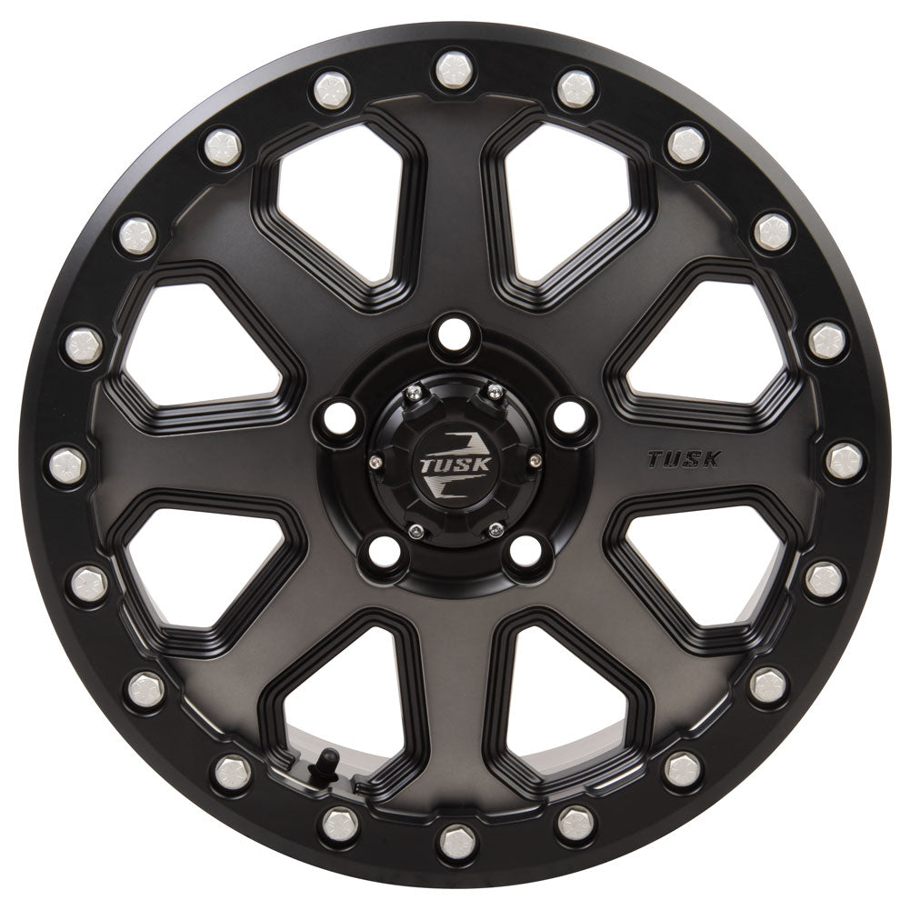 Tusk 2012070041 Uinta Beadlock Wheel 15x7 5/114.3 6+1 Gunmetal/Black