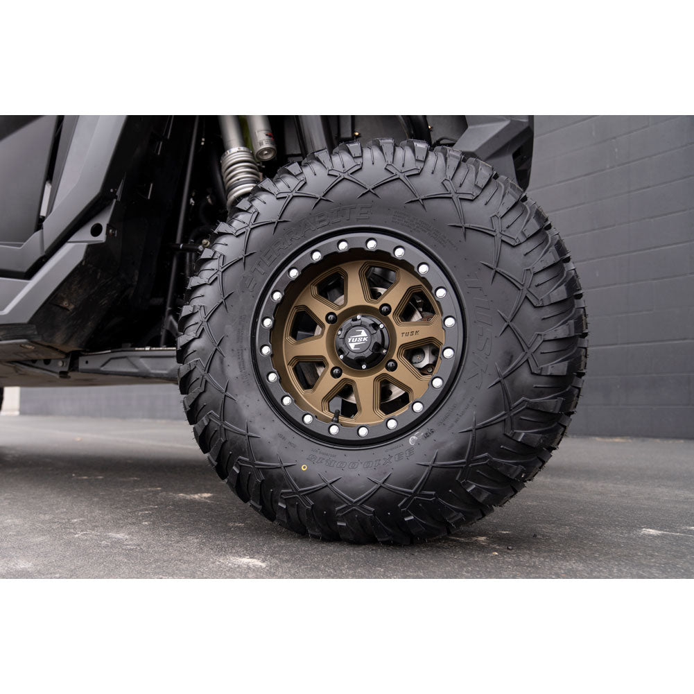 Tusk 2012070055 4/137  Uinta Beadlock Wheel 14x7 5.0 + 2.0 Bronze
