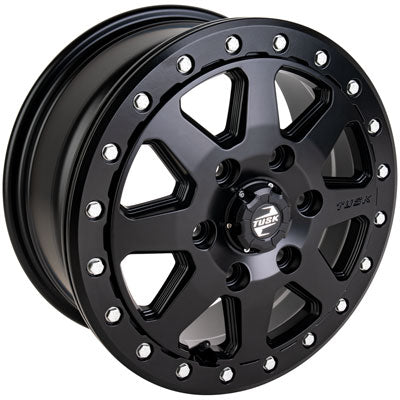 Tusk 2012070059 6/139.7 (6/5.5)  Uinta Beadlock Wheel 16x7 7.0 + 0.0 Matte Black