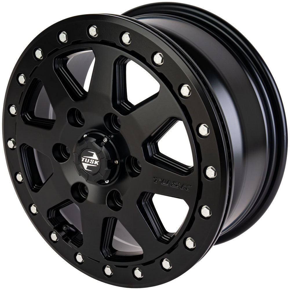 Tusk 2012070059 6/139.7 (6/5.5)  Uinta Beadlock Wheel 16x7 7.0 + 0.0 Matte Black