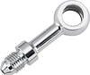 Twin Power 35955 Chrome Brake Fitting 3/8 Inch X AN3 Straight Banjo Adaptor