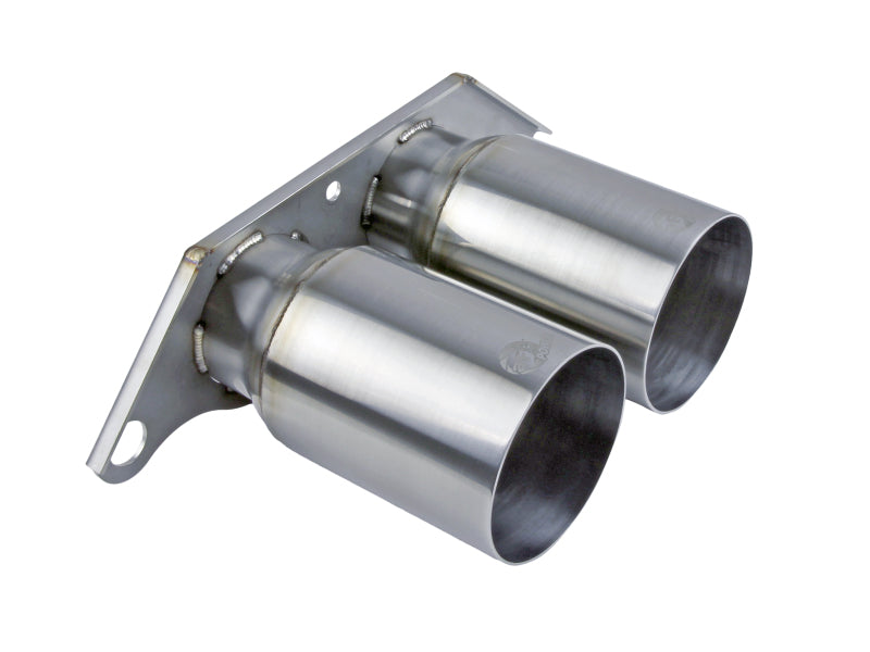 AFE 49C36435-H Mach Force Xp 4in 304 SS Bolt-On Exhaust Tips Brushed 14-19 fits