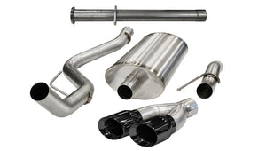 CORSA Performance 14760BLK Corsa 2011-2014 fits Ford F-150 Raptor 6.2L V8 145in Wheelbase Black Xtreme Cat-Back Exhaust