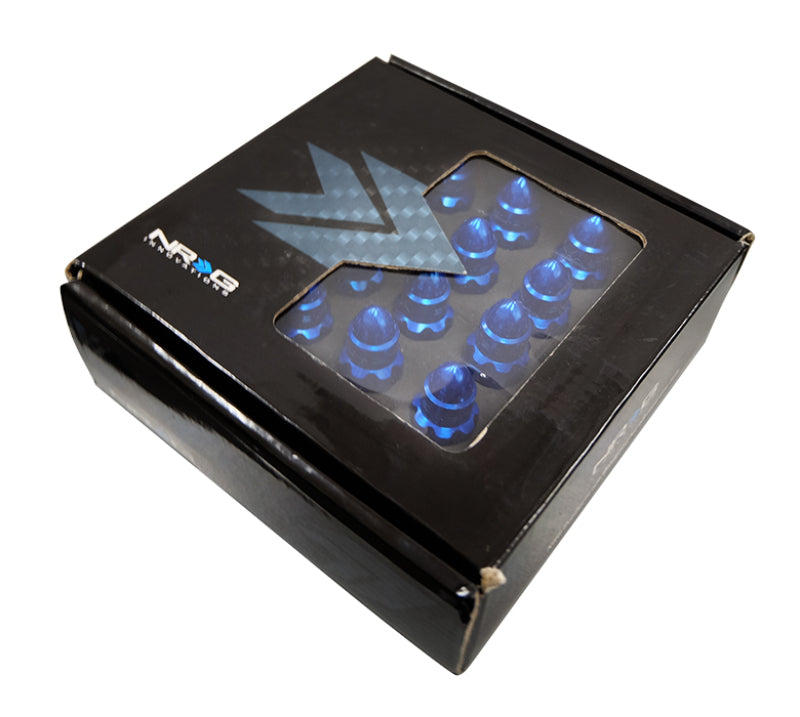 NRG LN-LS500BL-21 LN-LS500BL-21 500 Series M12 X 1.5 Bullet Shape Steel Lug Nut