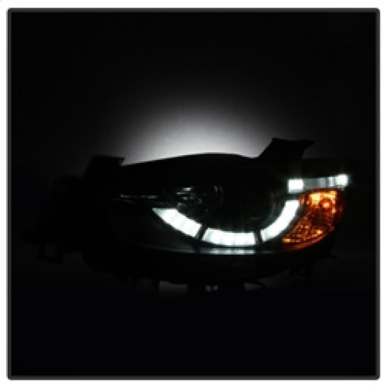 Spyder 5083319 fits Mazda 13-15 CX-5 Projector Headlights - DRL LED - Black PRO
