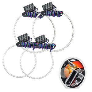 ORACLE Lighting 1298-330 Oracle fits Jeep Grand Cherokee 08-10 Halo Kit - ColorSHIFT