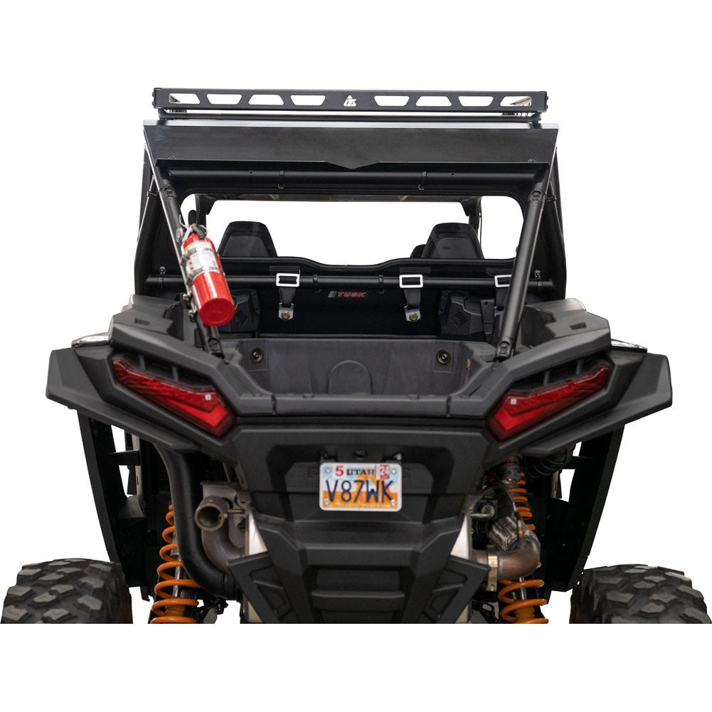 Tusk 2030490009 UTV Rear Glass Window With Speaker Cut Outs