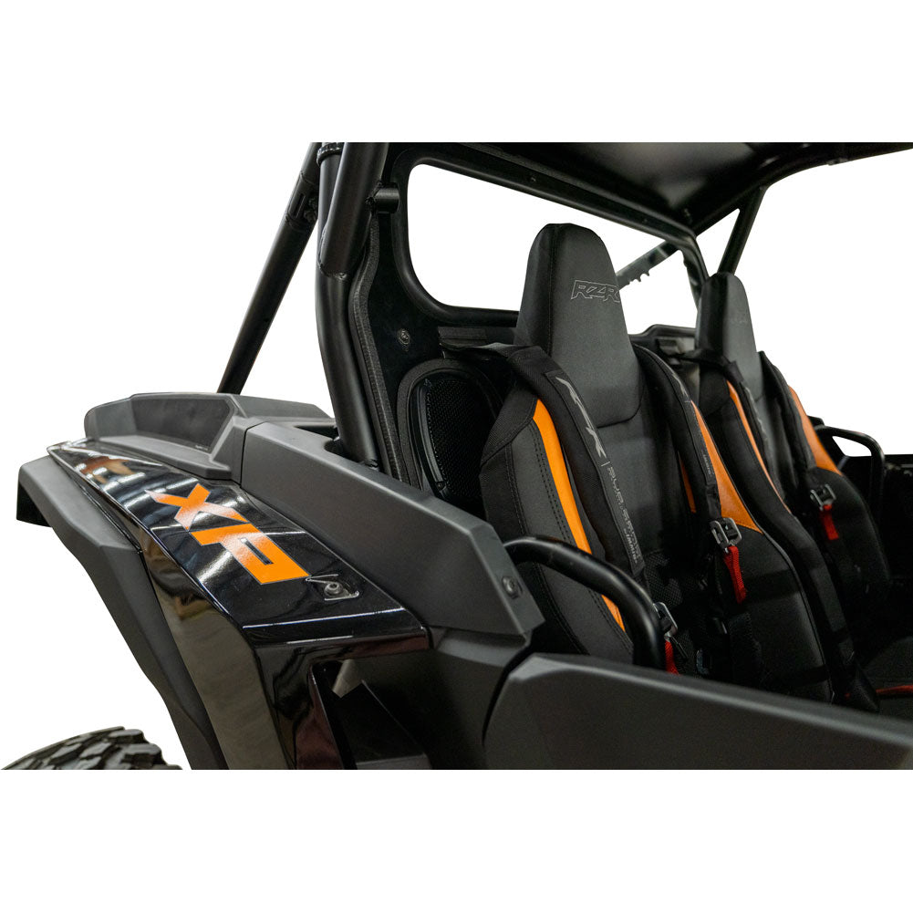 Tusk 2030490009 UTV Rear Glass Window With Speaker Cut Outs