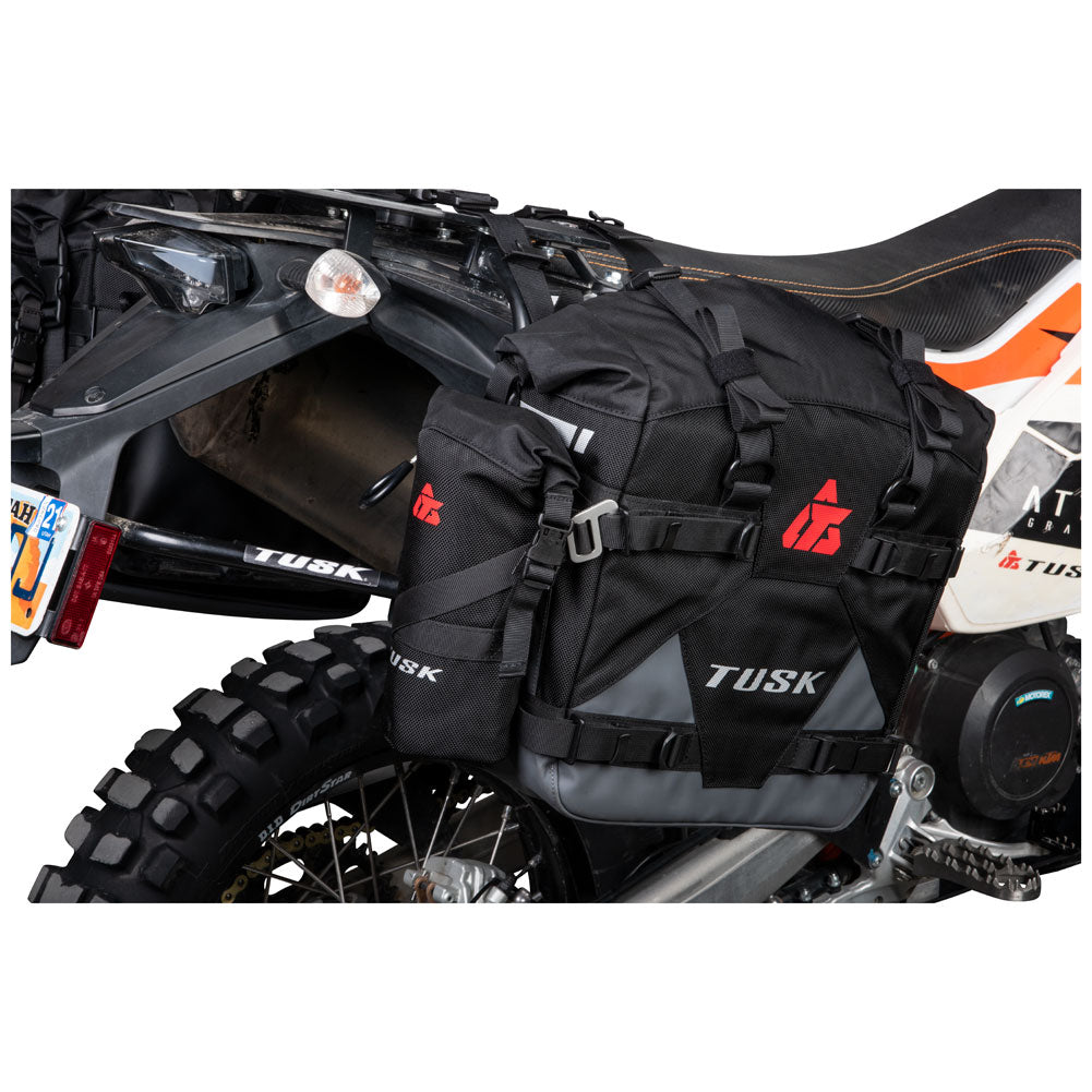 Tusk 2032160010 Pannier Racks Pilot Pannier Bags Bottle Holders Top Rack