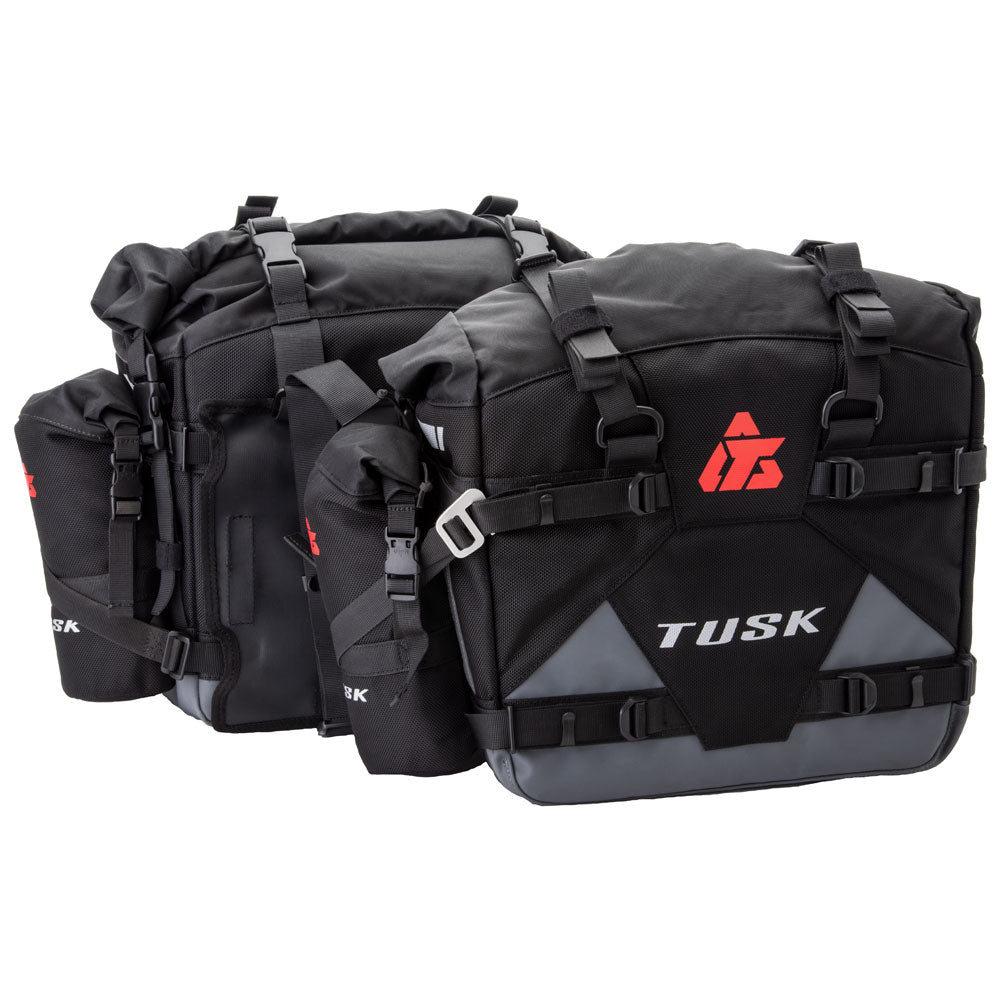 Tusk 2032160016 Pannier Racks Pilot Pannier Bags Bottle Holders Top Rack
