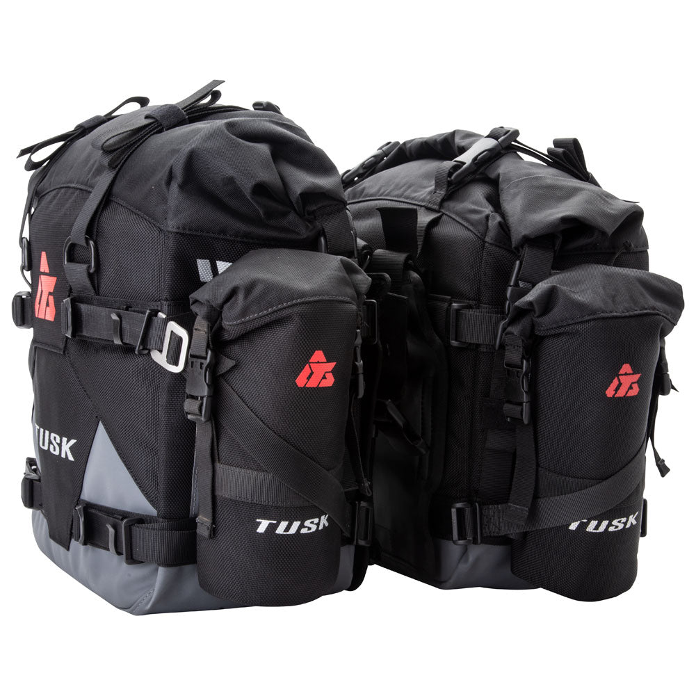 Tusk 2032160016 Pannier Racks Pilot Pannier Bags Bottle Holders Top Rack
