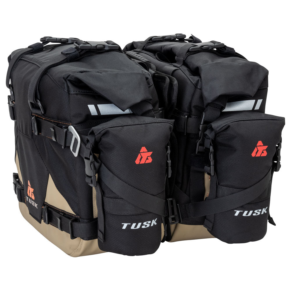 Tusk 2032160045 Pannier Racks Pilot Pannier Bags Bottle Holders Top Rack