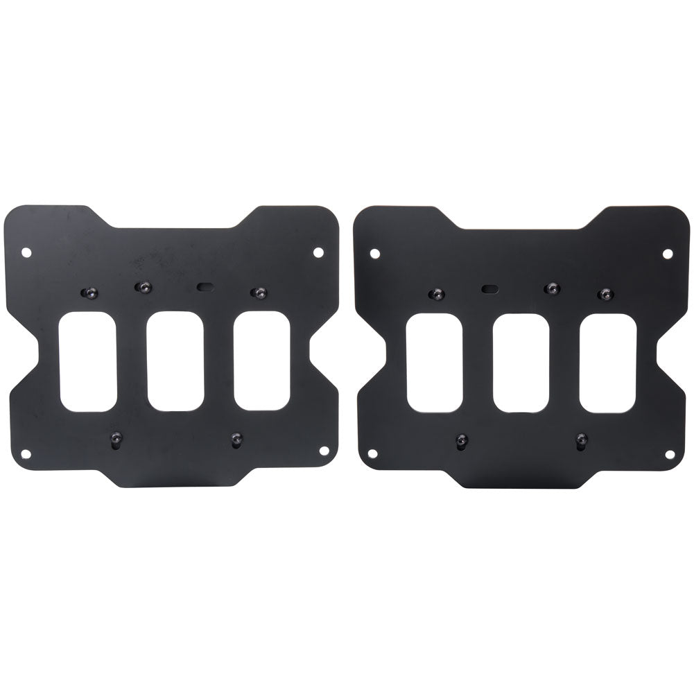 Tusk 2032160057 Pannier Racks w/ Pilot Pannier Bags & Bottle Holders Blk/Tan