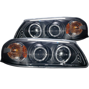 ANZO 121339 2000-2005 fits Chevrolet Impala Projector Headlights w/ Halo Black