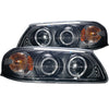 ANZO 121339 2005 fits Chevrolet 00-20 Impala Projector Headlights w/ Halo Black