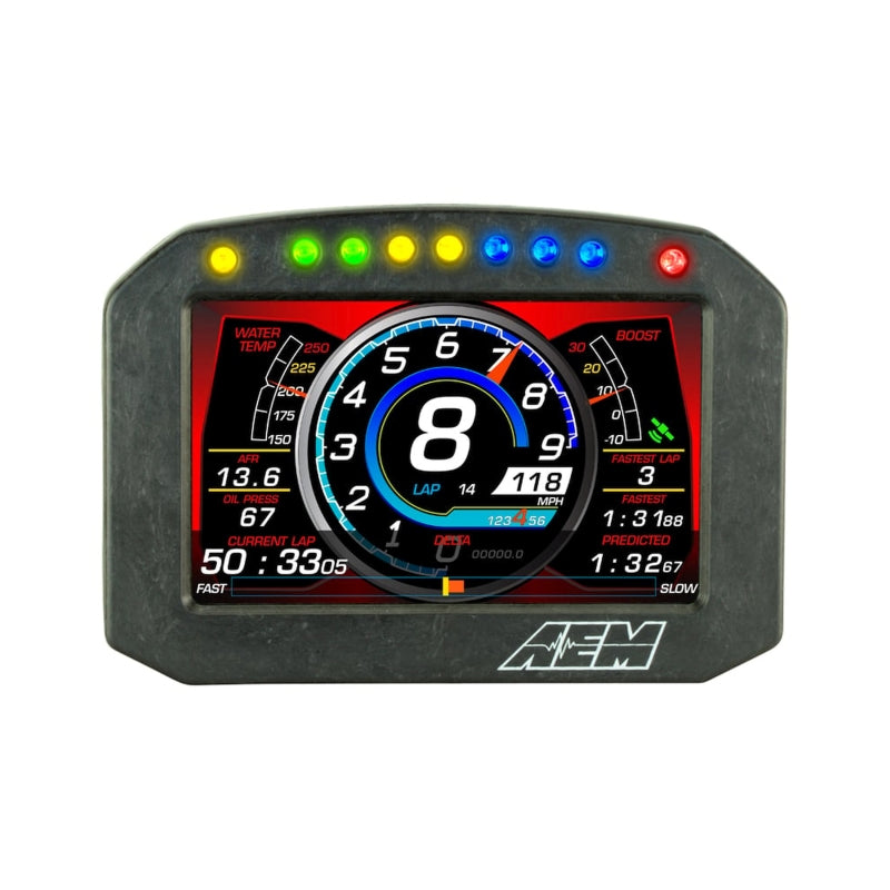 AME 30-5603F CD-5LG Carbon Logging Flush Digital Dash Display w/ Internal 20Hz