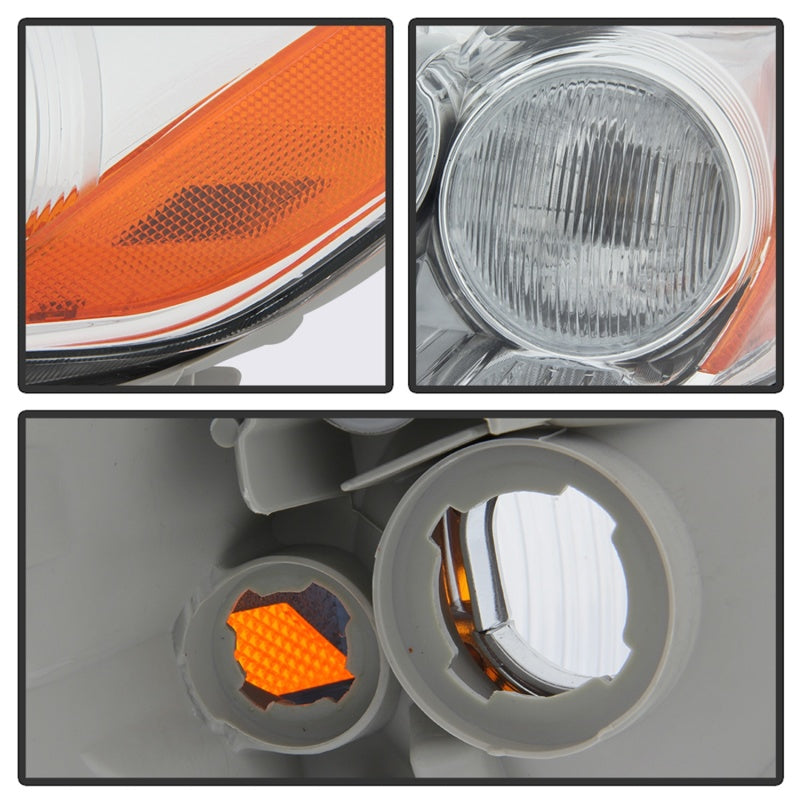 xTune 9943201 07-09 fits Toyota Camry (Excl Hybrid) Driver Side Headlight - OEM