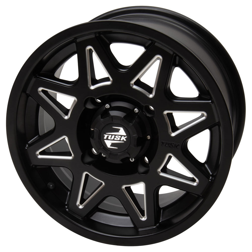 Tusk 2040890017 4/110  Tintic Wheel 15x7 5.0 + 2.0 Milled/Black