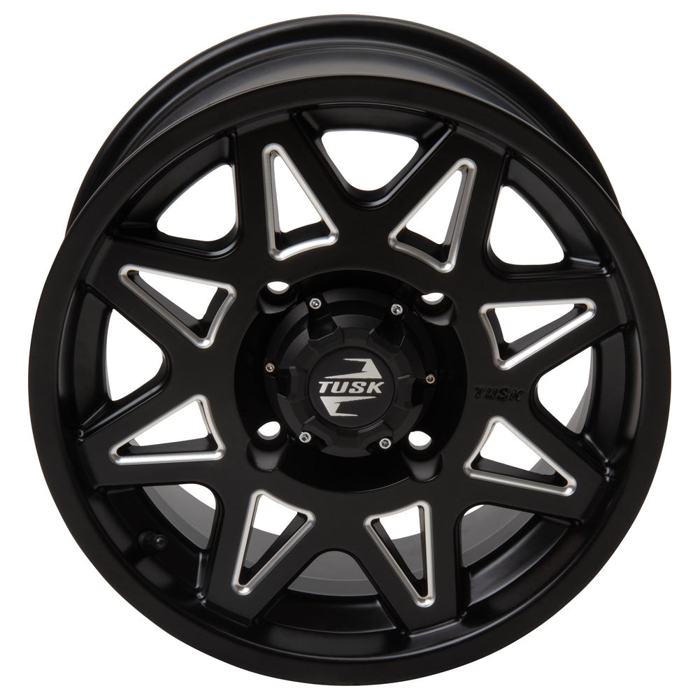 Tusk 2040890017 4/110  Tintic Wheel 15x7 5.0 + 2.0 Milled/Black