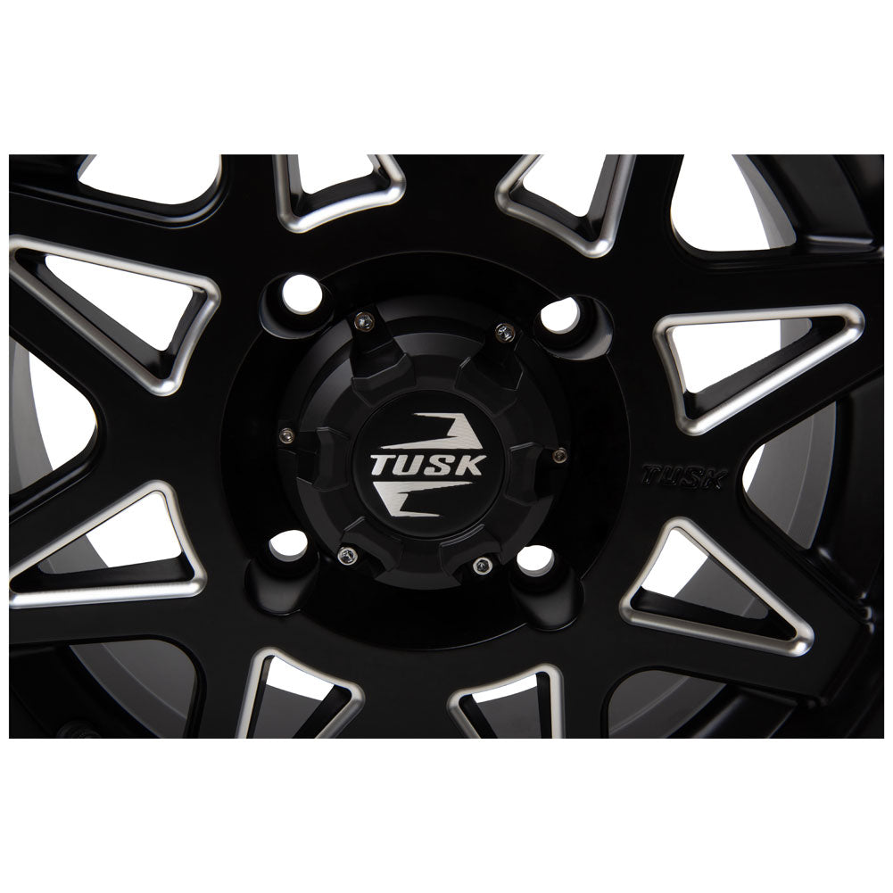 Tusk 2040890017 4/110  Tintic Wheel 15x7 5.0 + 2.0 Milled/Black