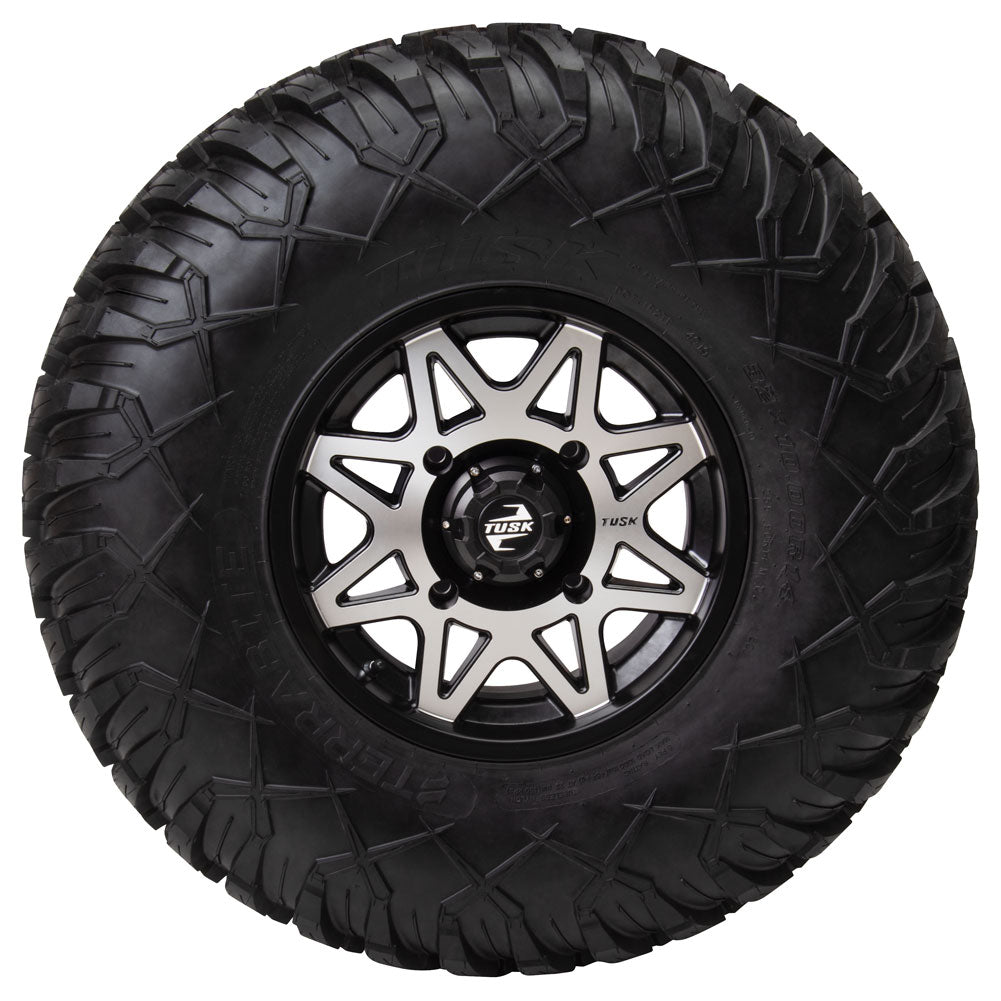 Tusk 2040890021 4/110  Tintic Wheel 15x7 5.0 + 2.0 Machined/Black