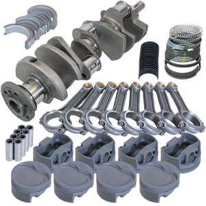 Eagle 615104185 fits Pontiac 400 4.250in Crank 6.800in I-Beam Rods -22cc 4.185in Pistons Rotating Assembly