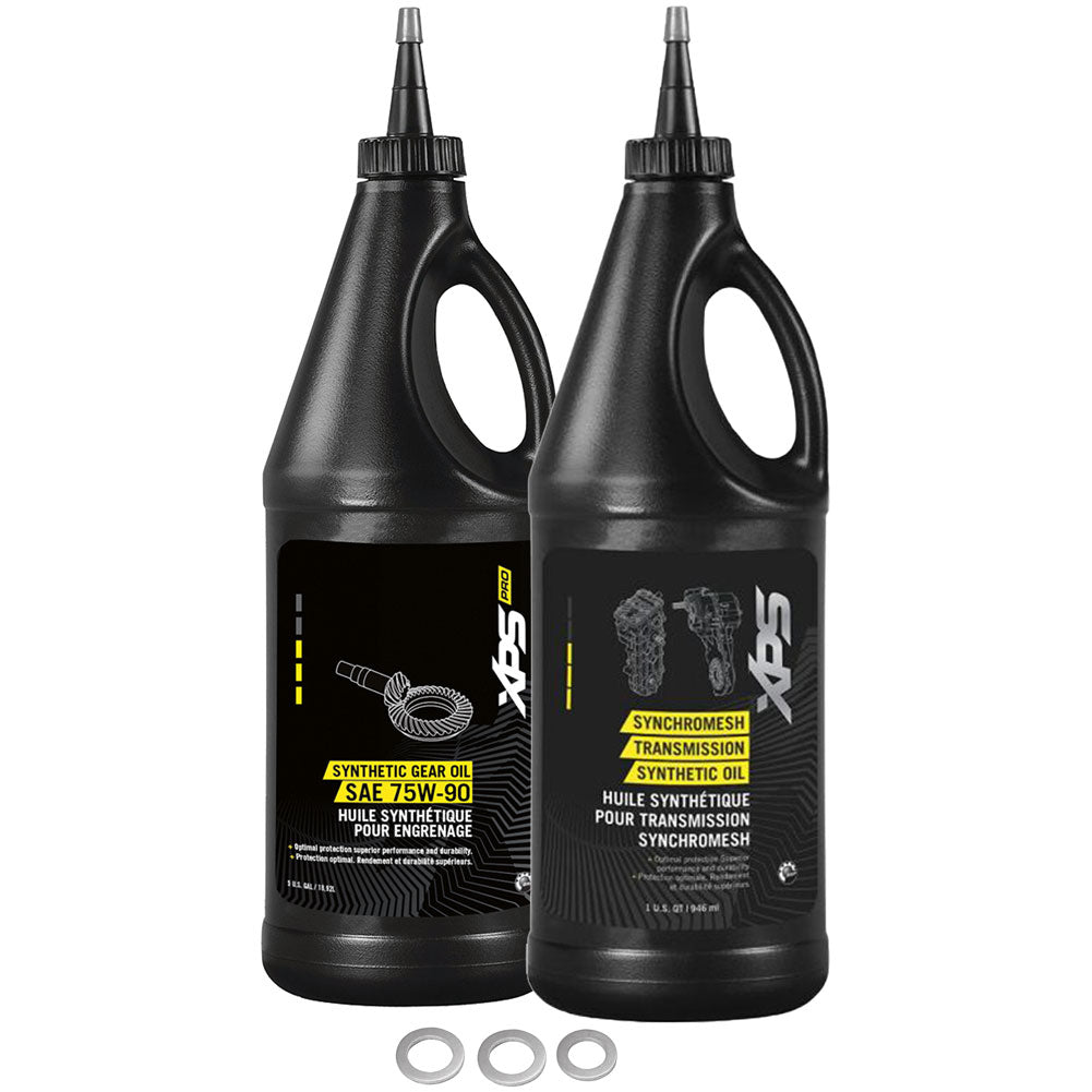 Tusk 2044120002 Drivetrain Oil Change Kit  with Can-Am Oil