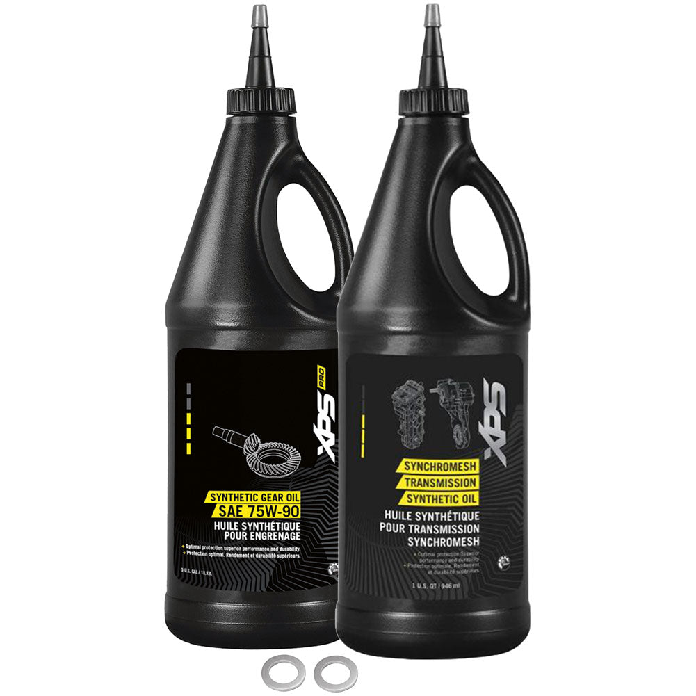 Tusk 2044120004 Drivetrain Oil Change Kit  with Can-Am Oil
