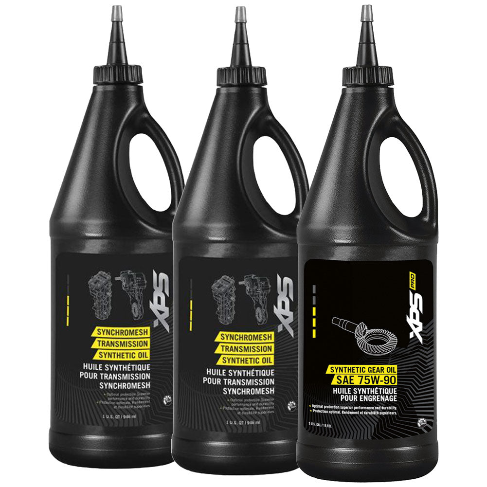 Tusk 2044120012 Drivetrain Oil Change Kit  with Can-Am Oil