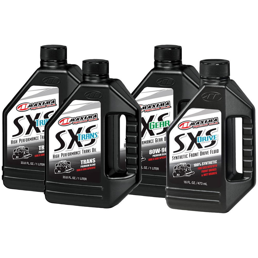 Tusk 2044120126 Drivetrain Oil Change Kit  with Maxima High Performance Oil