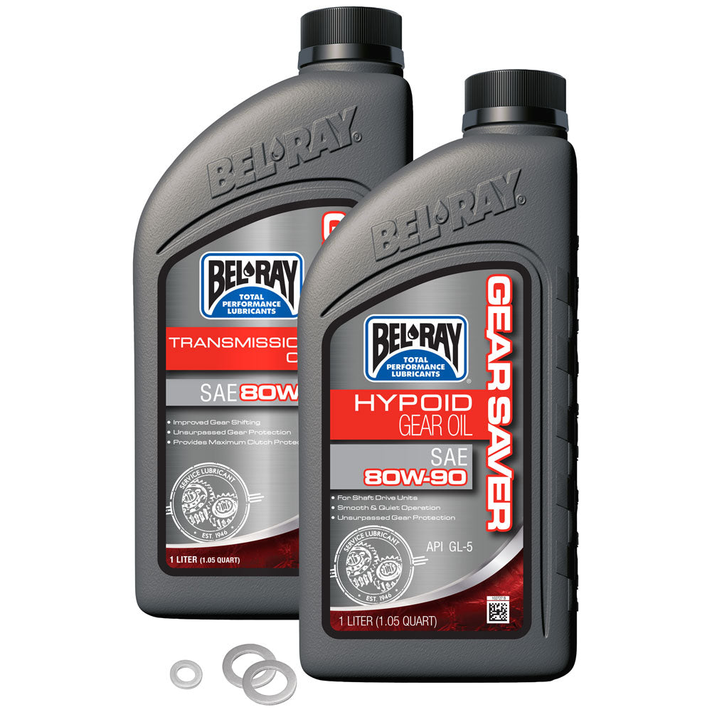 Tusk 2044120139 Drivetrain Oil Change Kit  with Bel-Ray Oil