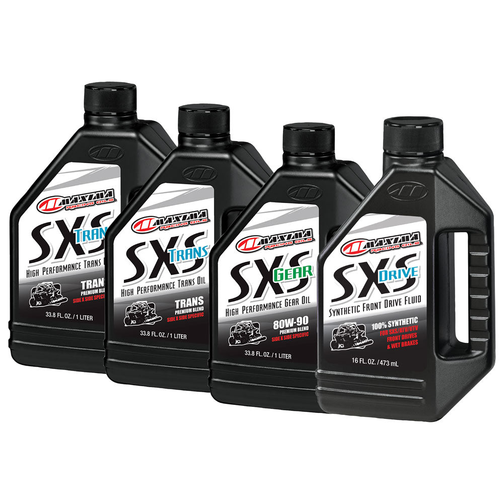 Tusk 2044120199 Drivetrain Oil Change Kit  with Maxima High Performance Oil