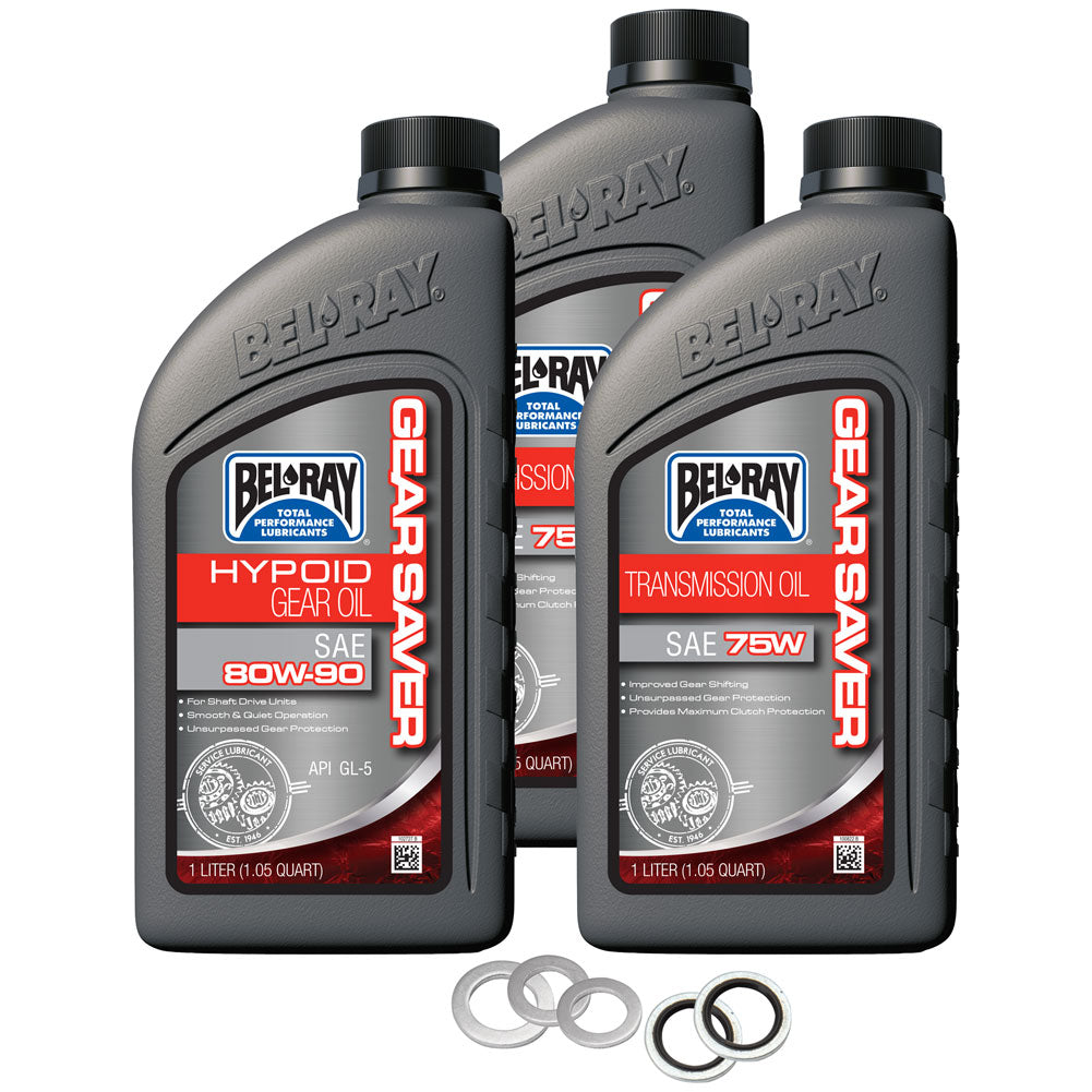 Tusk 2044120255 Drivetrain Oil Change Kit  with Bel-Ray Oil