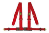 OMP DA0-0508-A01-061 4 Point Harness - Red