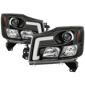Spyder 5085504 fits Nissan 04-15 Titan / 04-07 Nissan 04-15 Armada V2 Projector