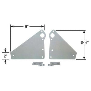 Moroso C4007 fits Chevrolet Big Block 2-Piece Front Motor Plate
