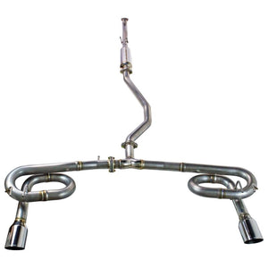 Remark RK-C2063H-11 2022+ fits Honda Civic Sport Sedan (FE2) Catback Exhaust - Dual Stainless Steel Tips