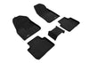 3D MAXpider 2016-2020 fits Kia Sorento Kagu 2nd Row Floormats - Black