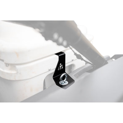 Tusk 2064330003 YETI Tundra 35 Cooler Mount Brackets Black Powder Coated