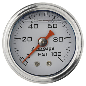 AutoMeter 2177 Autometer 1.5 inch Fuel Pressure Gauge 0-100 PSI