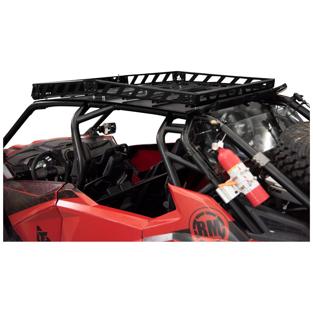 Tusk 2070140002 UTV Adventure Roof Rack With Tusk V2 Curved 30" Light Bar