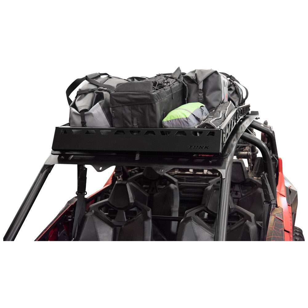Tusk 2070140003 UTV Adventure Roof Rack With Tusk Force Aluminum Roof