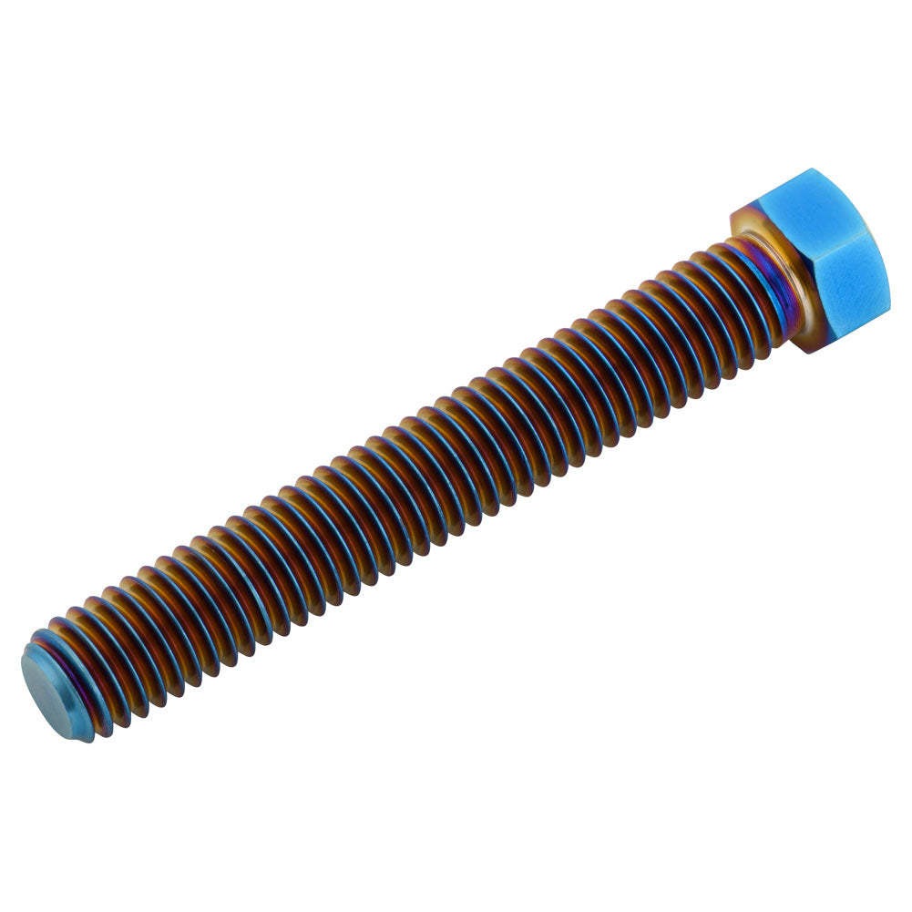 Tusk 2073170004 Titanium Axle Adjuster Bolts  Burnt Blue