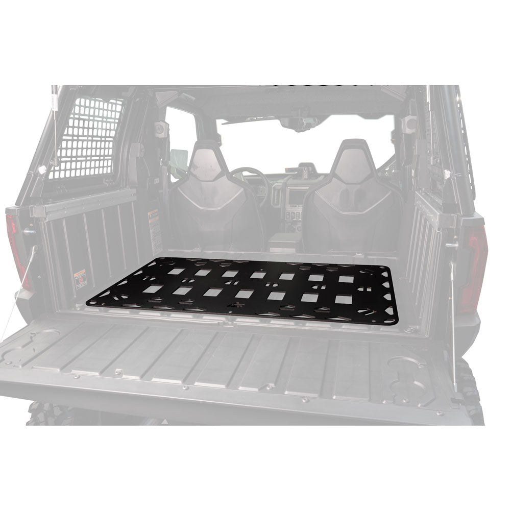 Tusk 2074280002 UTV Bed Cargo Rack Large Lower Black Powder Coated